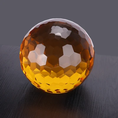 Bola de cristal dorada del nuevo diseño 2019